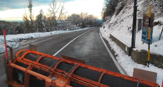 Abruzzo - In azione personale e mezzi Anas, nevicate previste nel weekend